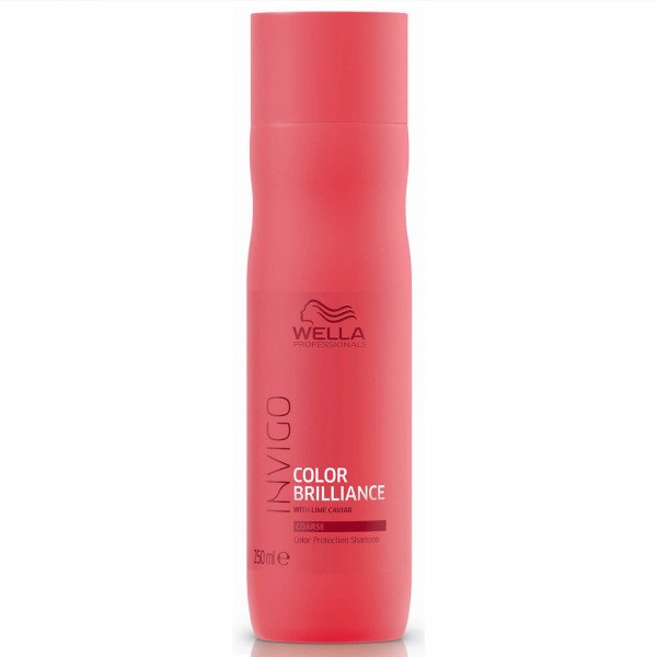 Sampon Par Vopsit Cu Structura Aspra Wella Professionals Invigo Color Brilliance 250 Ml