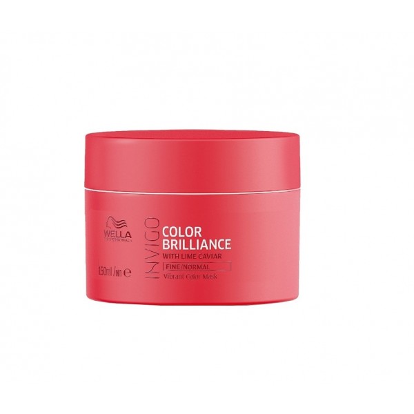 Masca Tratament Par Vopsit Cu Structura Fina Normala Wella Professionals Invigo Color Brilliance 150 Ml