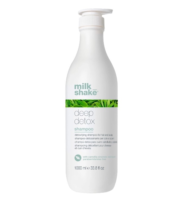 Sampon Detoxifiant Pentru Toate Tipurile De Par Milk Shake Deep Detox 1000 Ml