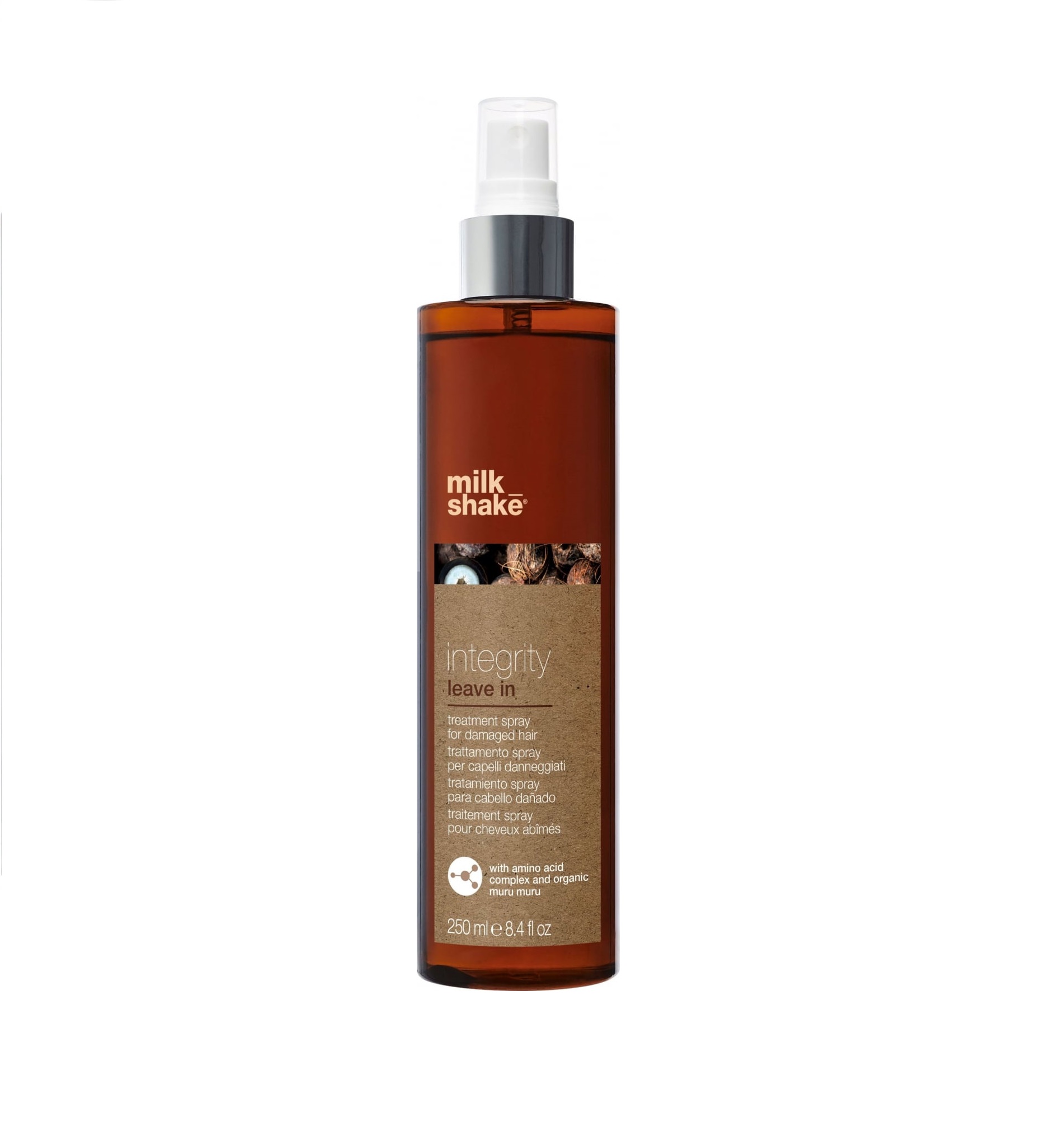 Milk Shake Spray Tratament Nutritiv Pentru Par Uscat Si Deteriorat Integrity Leave In 250 Ml