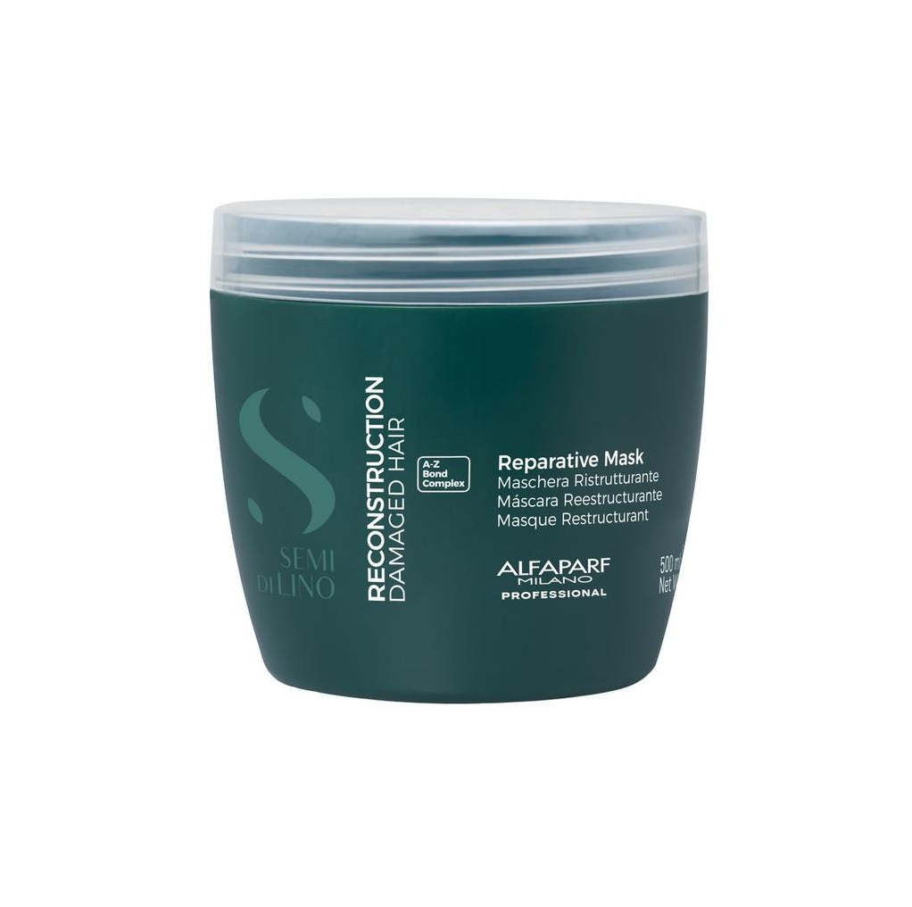 Alfaparf Masca De Reconstructie Par Deteriorat Alfaparf Milano Semi Di Lino Reconstruction Reparative Mask 500 Ml