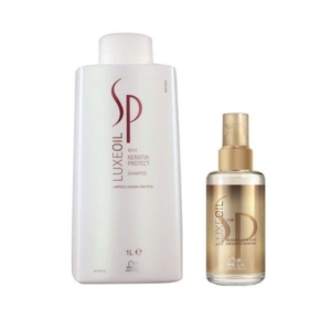 SET SP Luxe Oil - Sampon 1000ml & Ulei de par 100ml